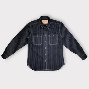 13.5oz Japanese Indigo/Indigo WABASH White Selvage WORKSHIRT