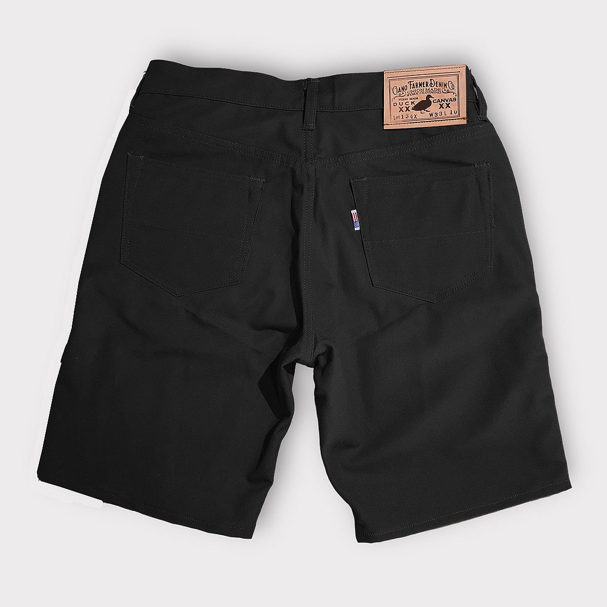 12oz Duck Canvas BLACK 5 POCKET Version SHORTS 905 FIT