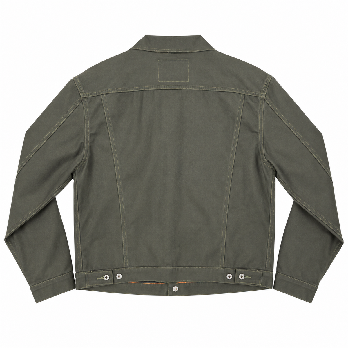 (OPSTK) #133 12oz Moss Green Duck Canvas 1953 Type II "Regular Fit" Wool Body Liner