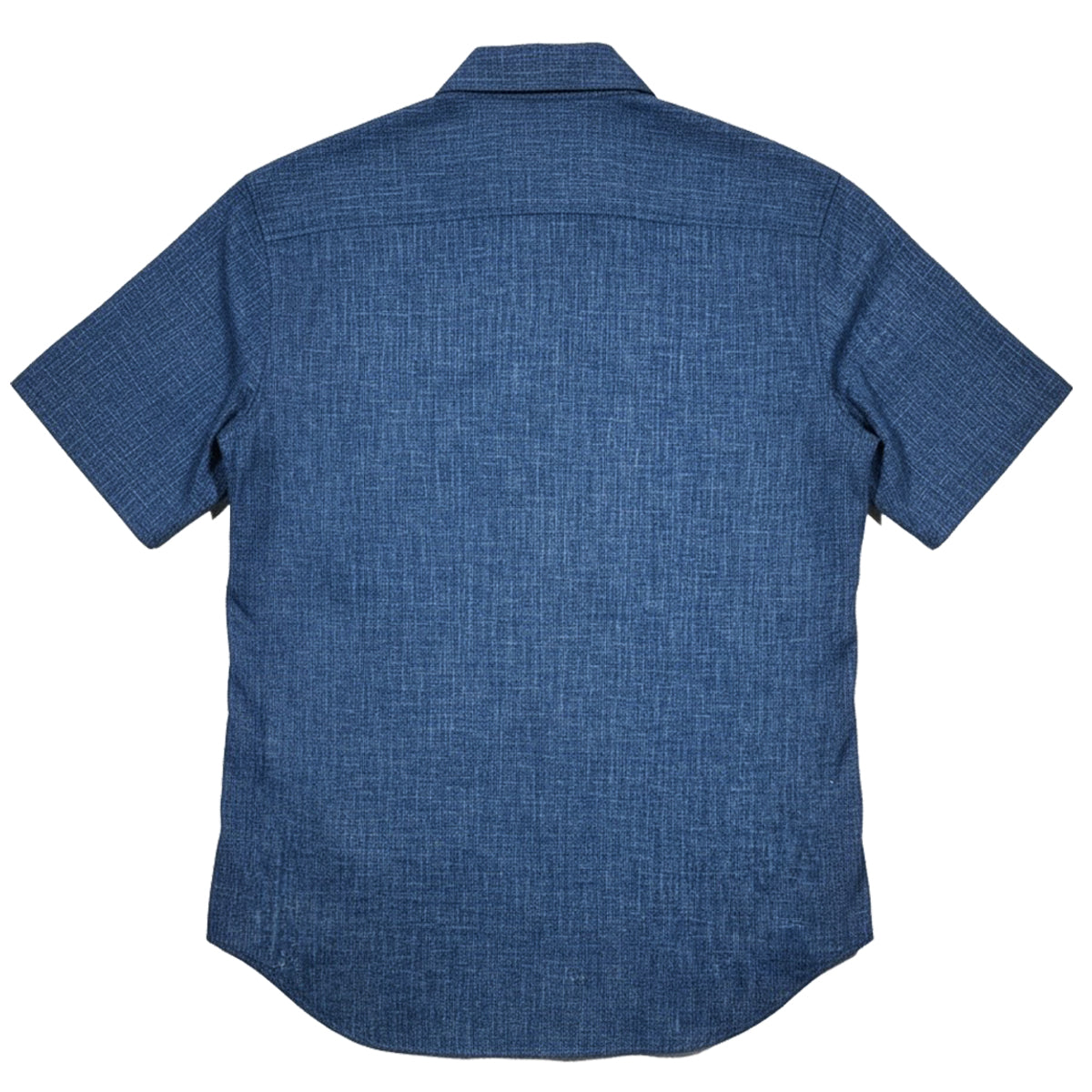 #1330 6oz Japanese Cross Hatch Blue Saw Tooth Work Shirt (OPSTK)