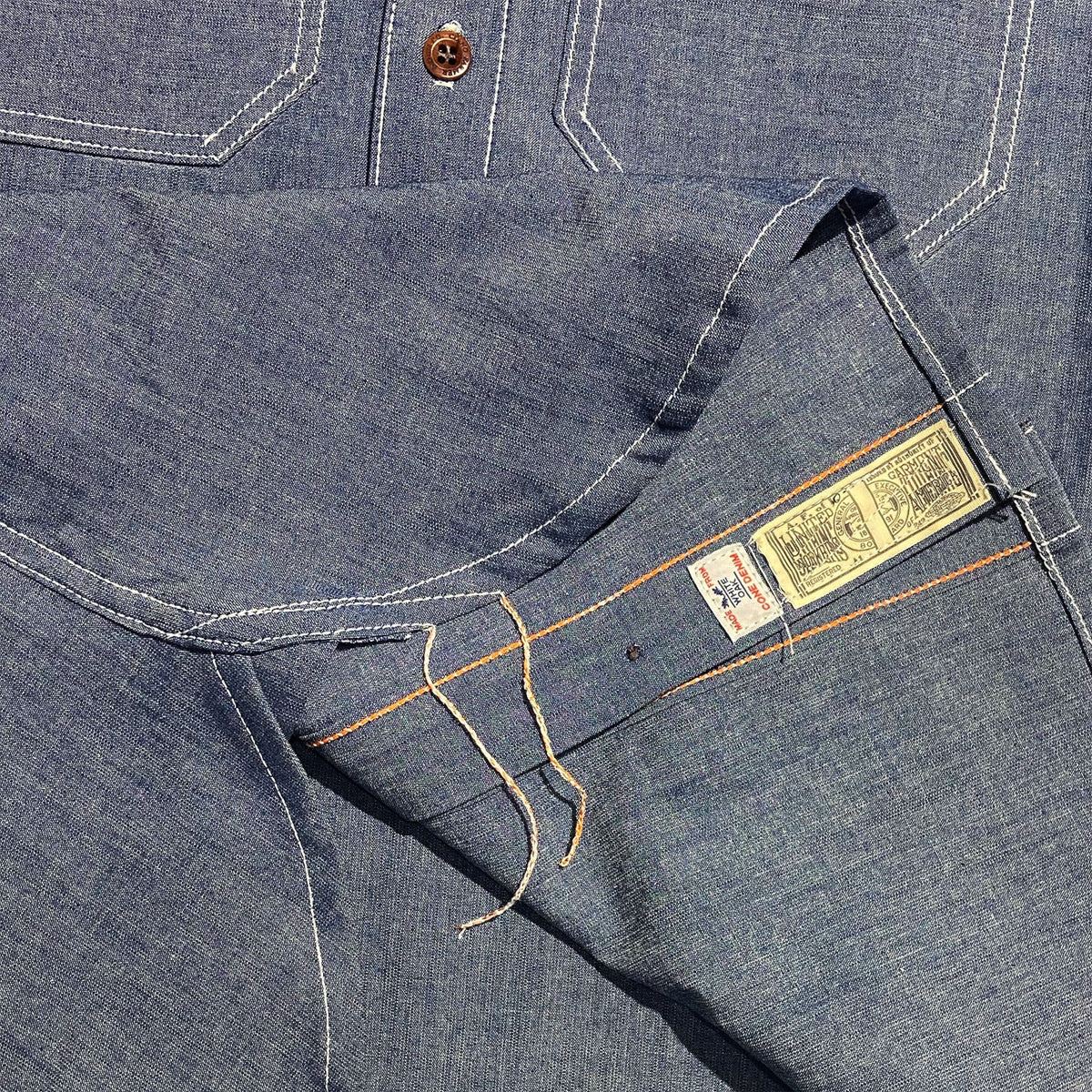 7oz Cone Mills Chambray Work Shirt