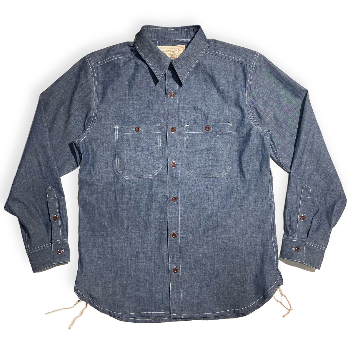 7oz Cone Mills Chambray Work Shirt