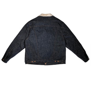 #0505 16oz Japanese INDIGO 'Secret Denim " Shop Coat Lined
