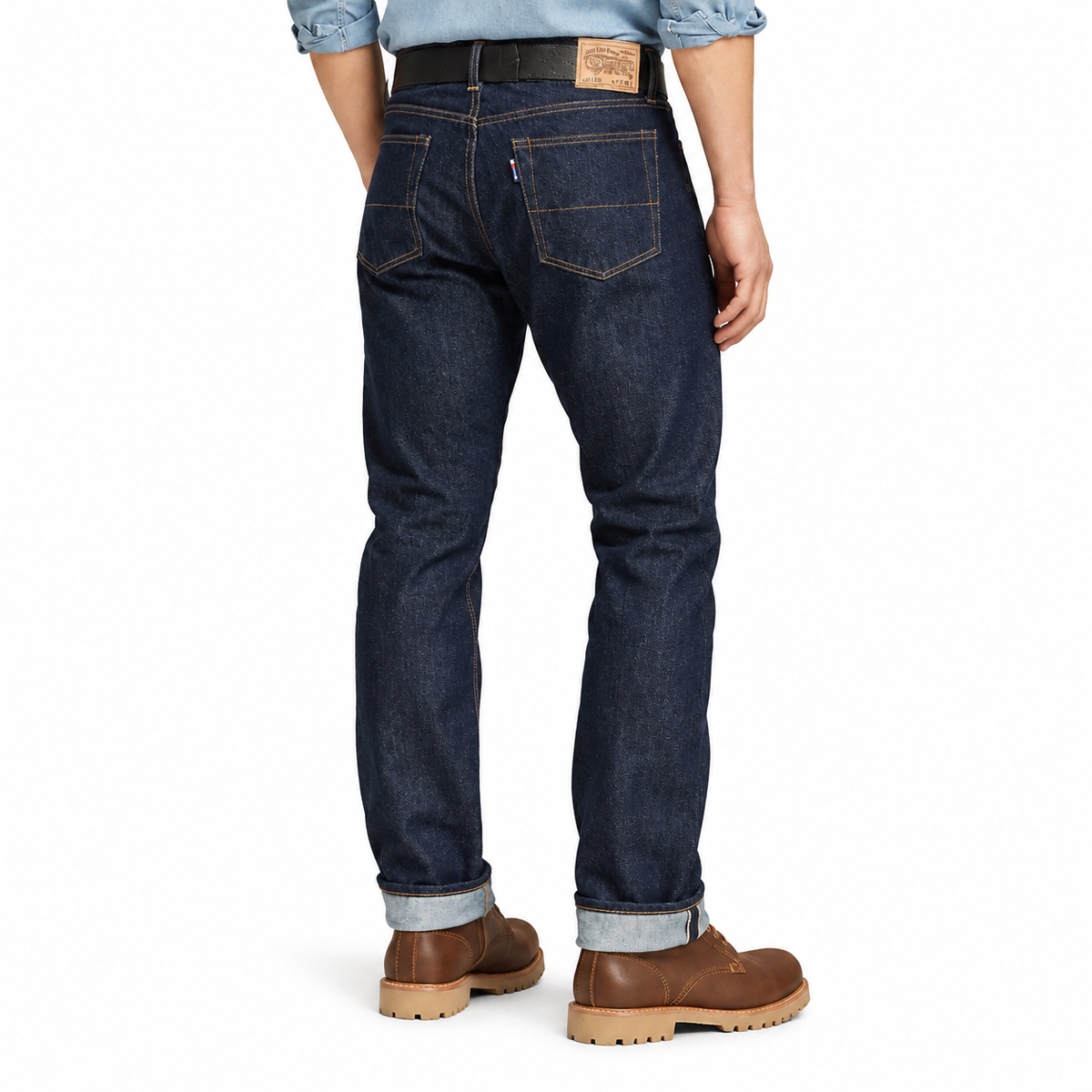[OPSTK] #3356 13.5oz Selvedge Cone Mills Denim 5 Pocket Model "Regular Fit" 905