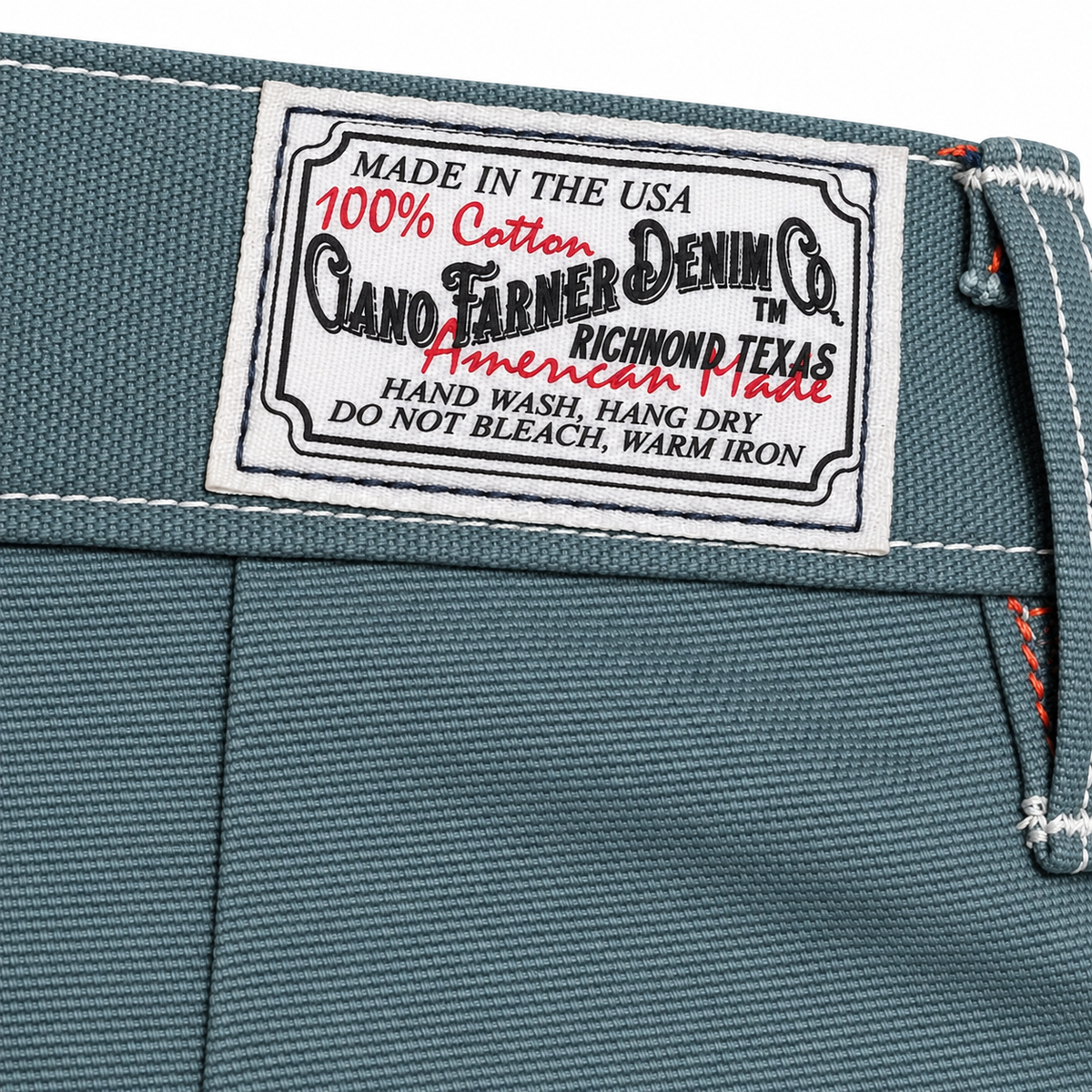 #133 12oz Duck Canvas Seagrass Chino
