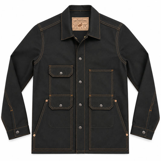 OPSTK #133 12oz Duck Canvas Barbary Core Coat Olive