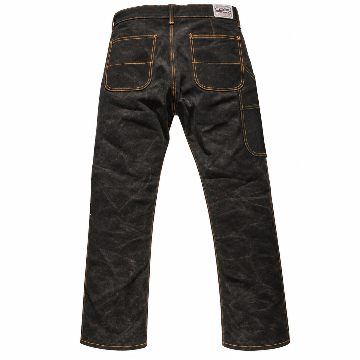 #3006 18oz WAX Duck Canvas Black Fieldhand Chino "Regular Fit" 905