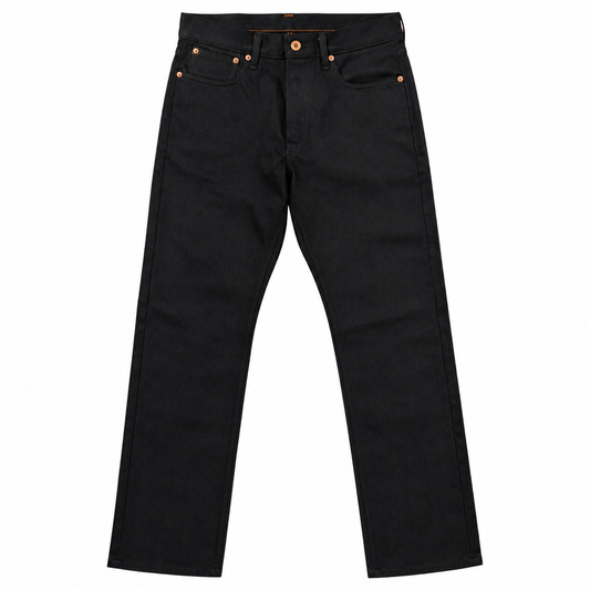 [OPSTK] #6501 14oz Italian Double Black Red/White Selvage " Regular Fit" 905
