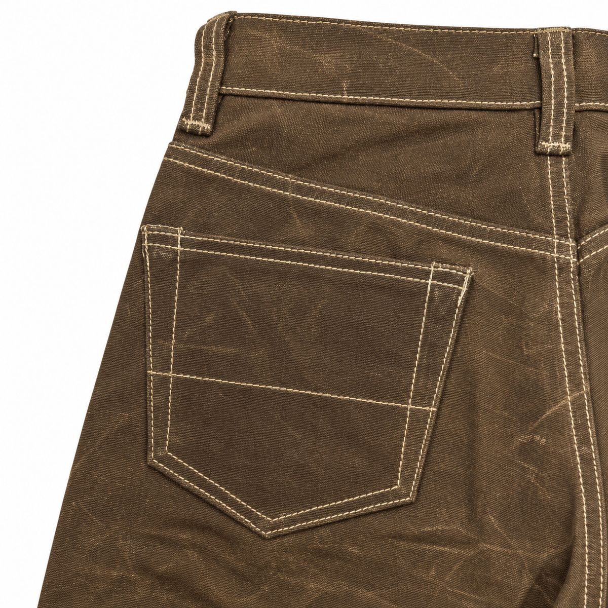 [OPSTK] #3006 18oz WAX Duck Canvas Nutmeg Brown 5 Pocket Model "Regular Fit" 905