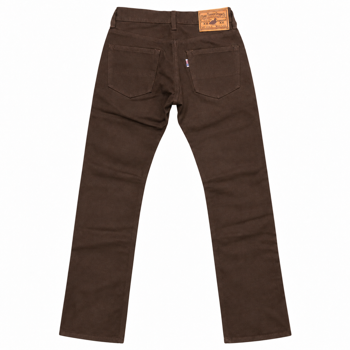 [OPSTK] #134 18oz Duck Canvas Brown 5 Pocket Version " MINER FIT" 997