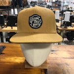 15oz Duck Canvas Lite Ochre Vintage HAT Patch 1970s "St. Louis Southwestern Railway COTTON BELT ROUTE" Patch