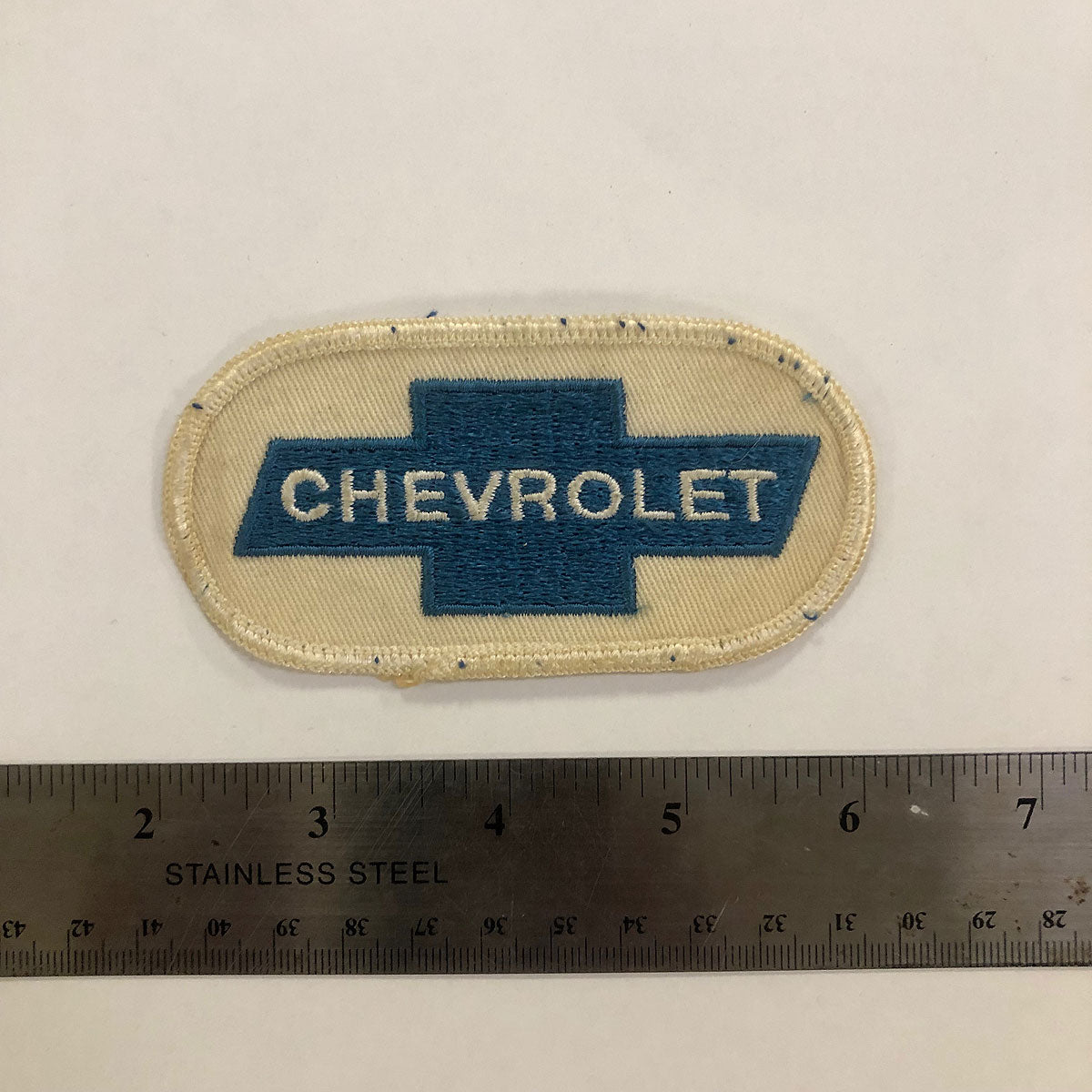 14oz TEXAS Denim Vintage HAT Patch 60s "Chevrolet" Patch