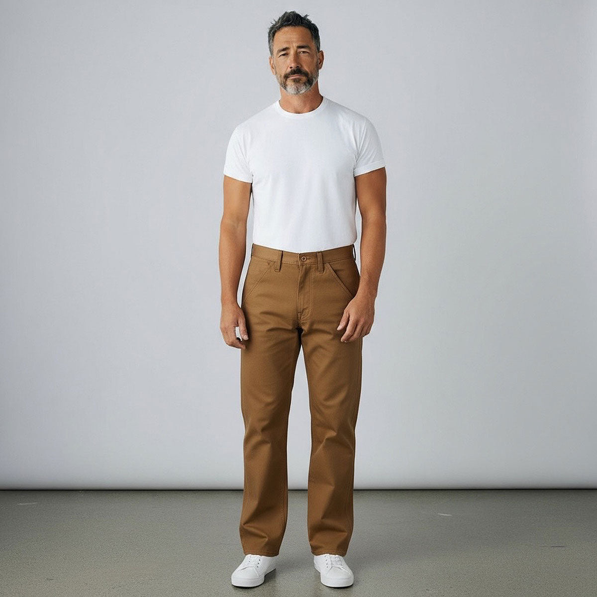#133 12oz Duck Canvas Field Hand Chino [ Back Patch Pockets ]
