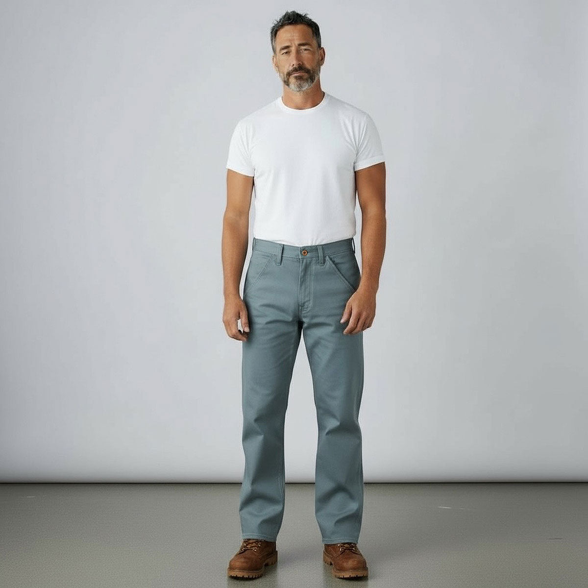#133 12oz Duck Canvas Field Hand Chino [ Back Patch Pockets ]