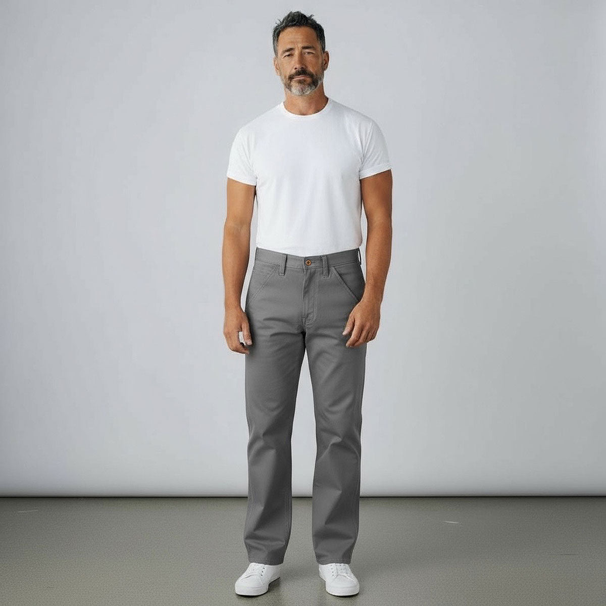 #133 12oz Duck Canvas FIELD HAND Chino [ Back Patch Pockets ]