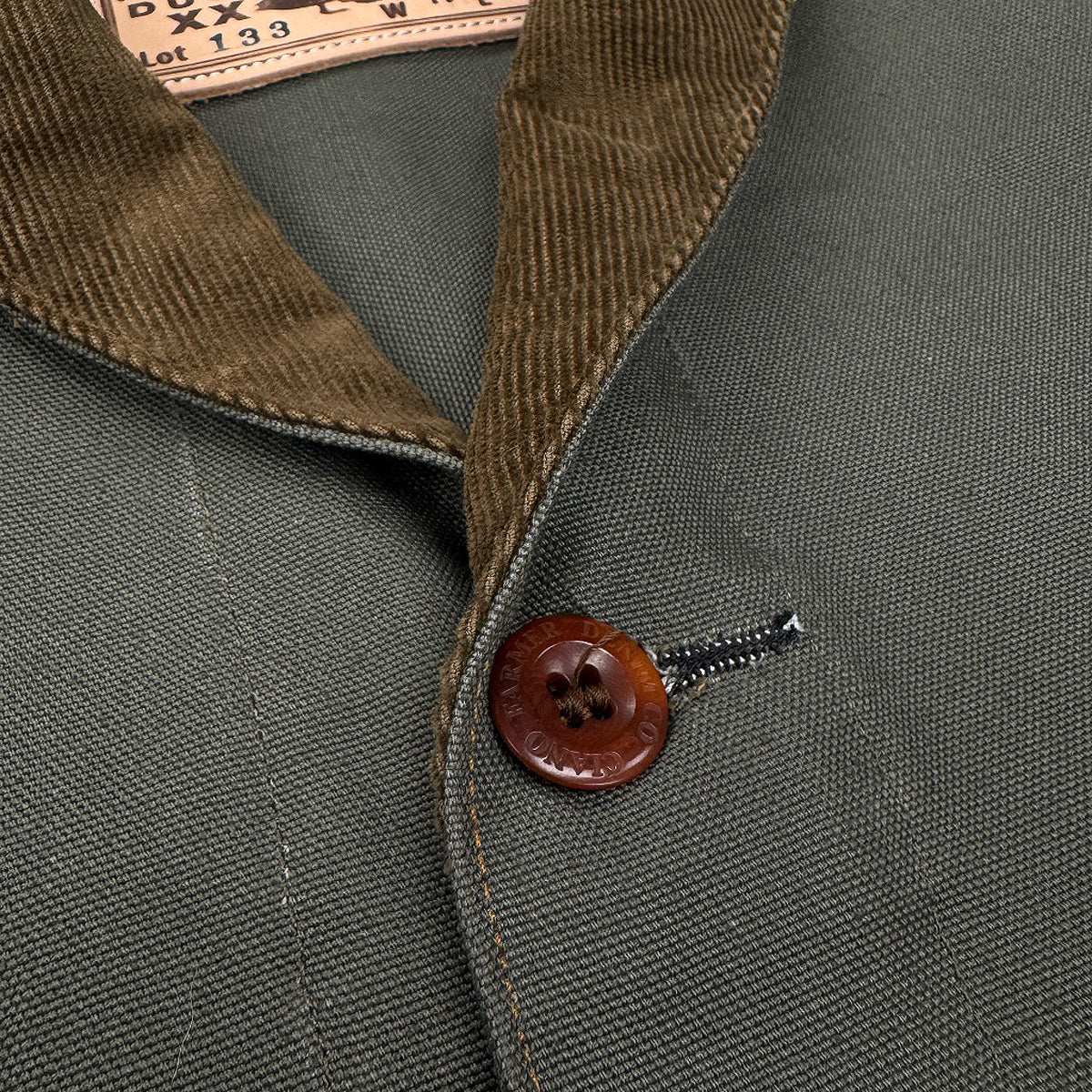 #133 12oz Duck Canvas 1930's Modify Cossack Jacket