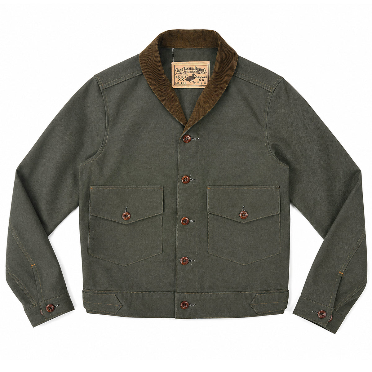 #133 12oz Duck Canvas 1930's Modify Cossack Jacket