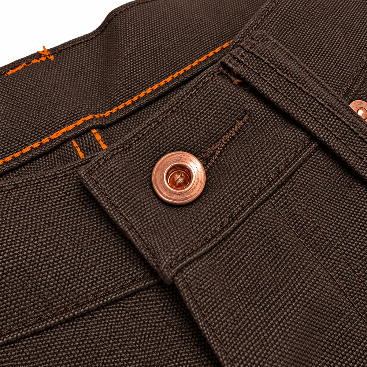 [OPSTK] #134 18oz Duck Canvas Brown 5 Pocket Version " MINER FIT" 997