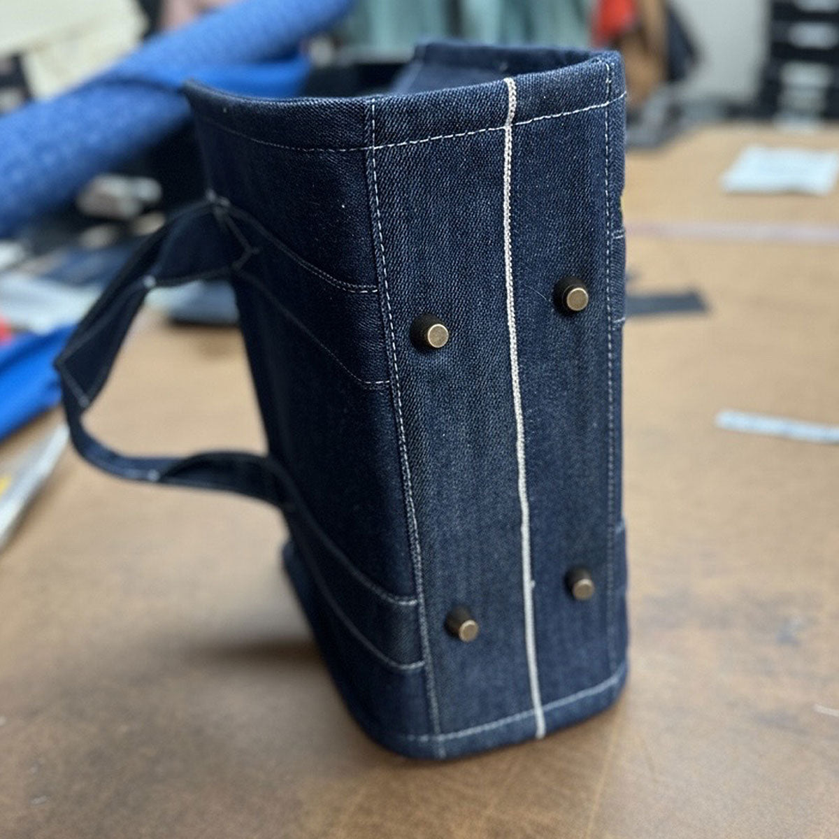 The Denim Small Tote Bag