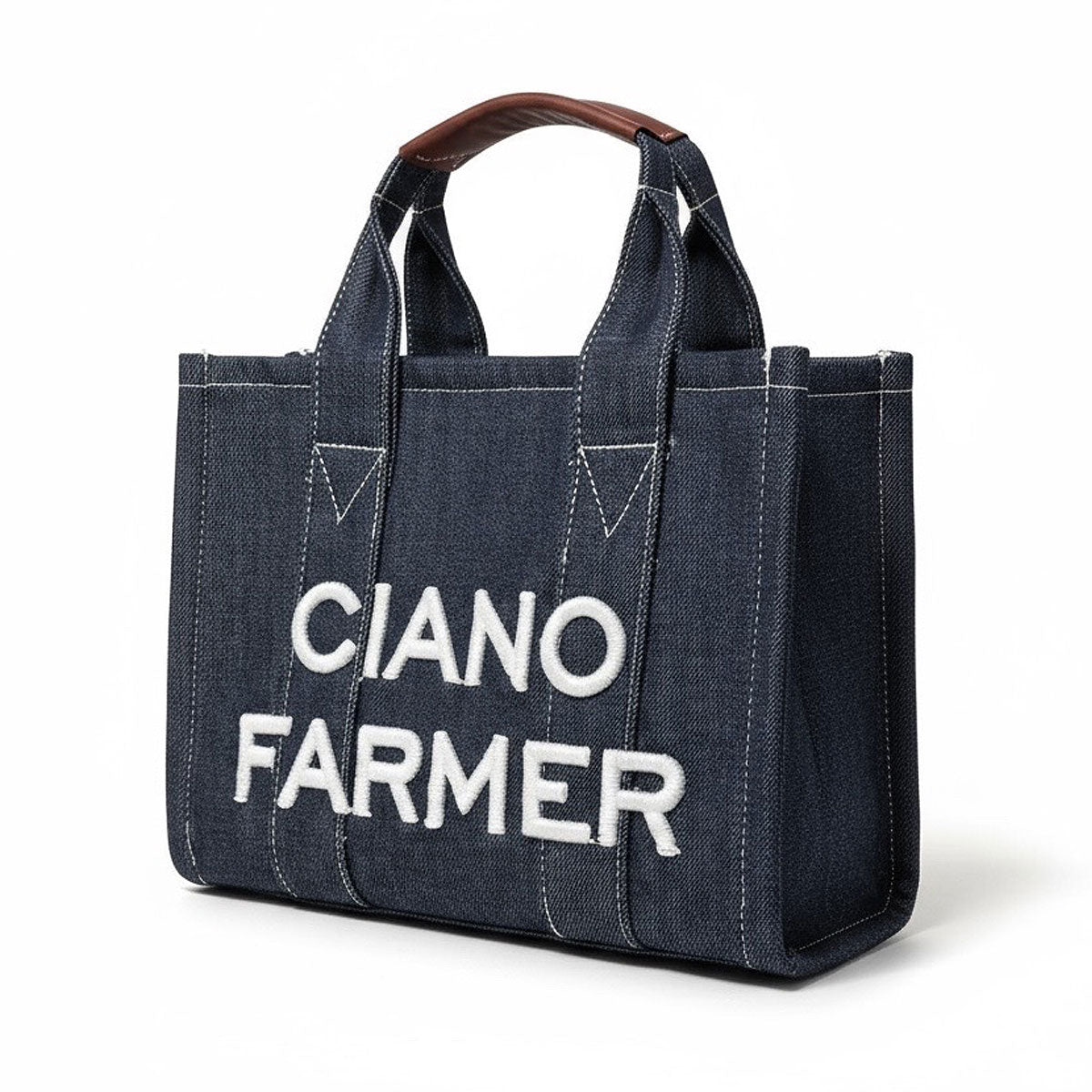 The Denim Small Tote Bag