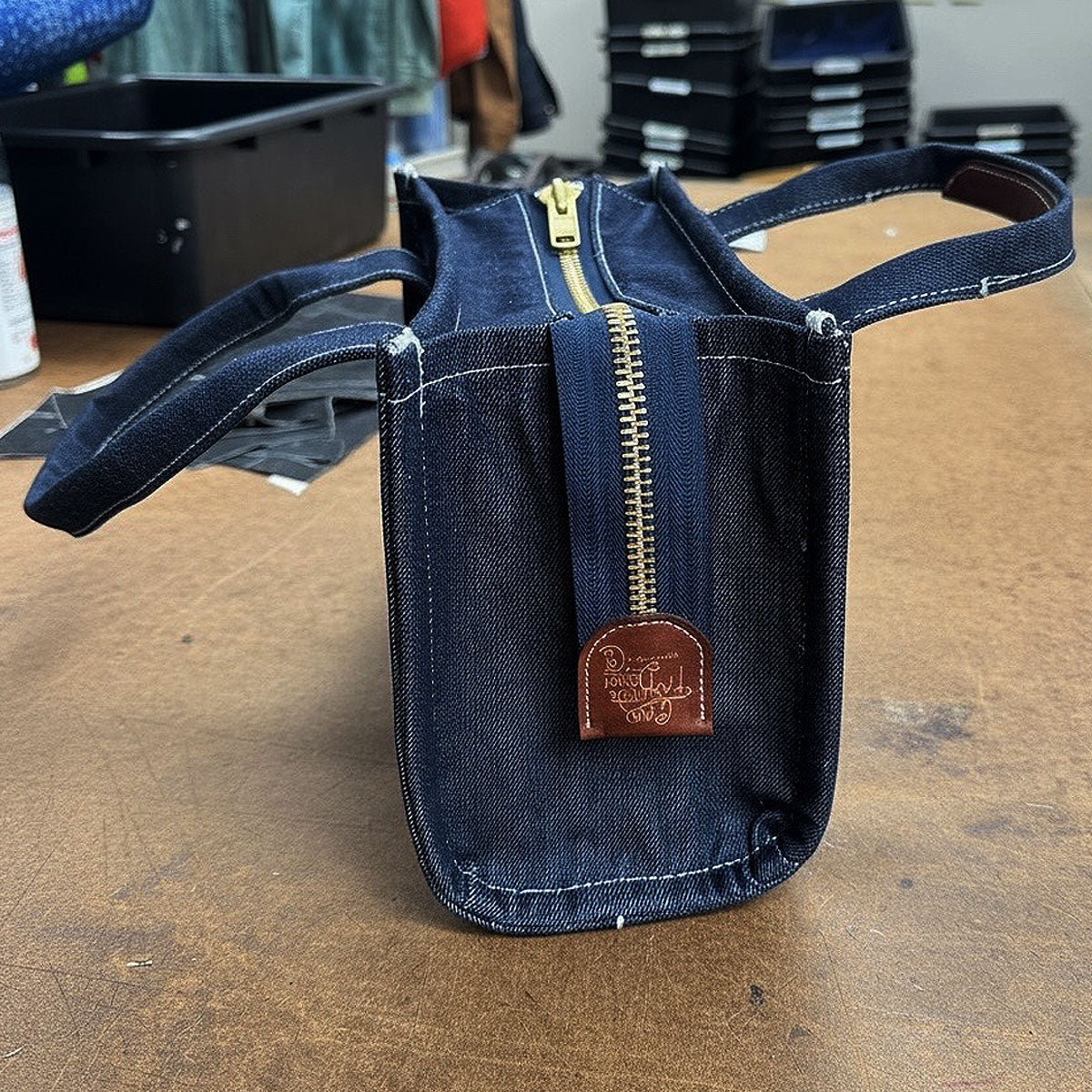 The Denim Small Tote Bag