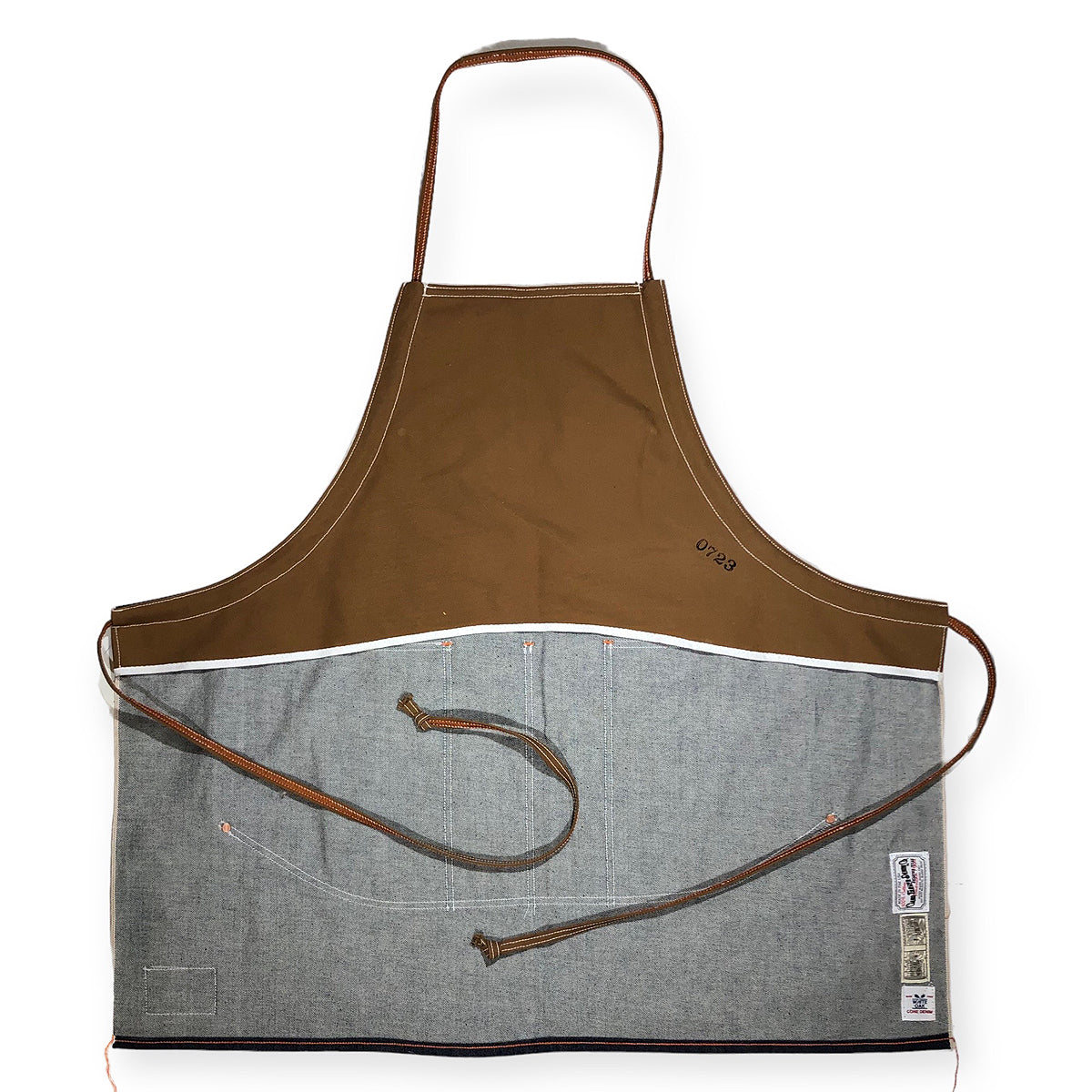 #1968 13.5oz Cone Mills "1968" Selvage Denim Apron [ LIMITED QUANTITY ]