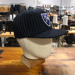 #3192 13.5oz Japanese Indigo/Indigo WABASH White Selvage Vintage HAT Patch 80s "Delaware and Hudson Railway" Patch