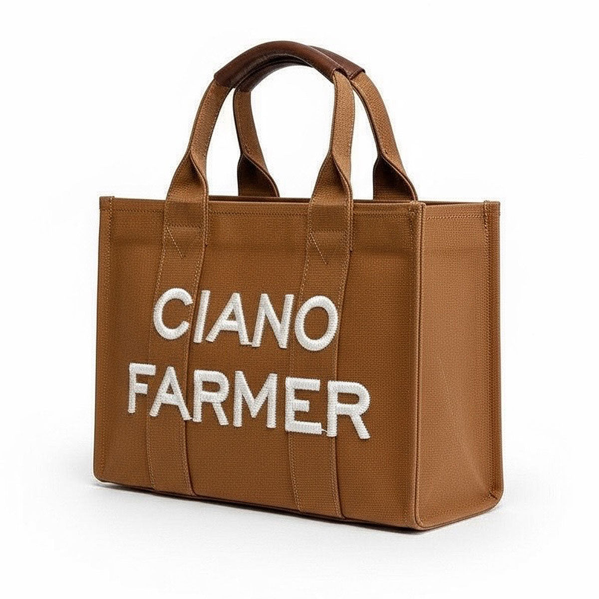 The Duck Canvas Small Tote Bag Ochre