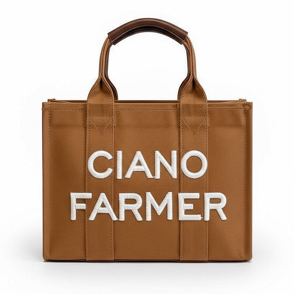 The Duck Canvas Small Tote Bag Ochre