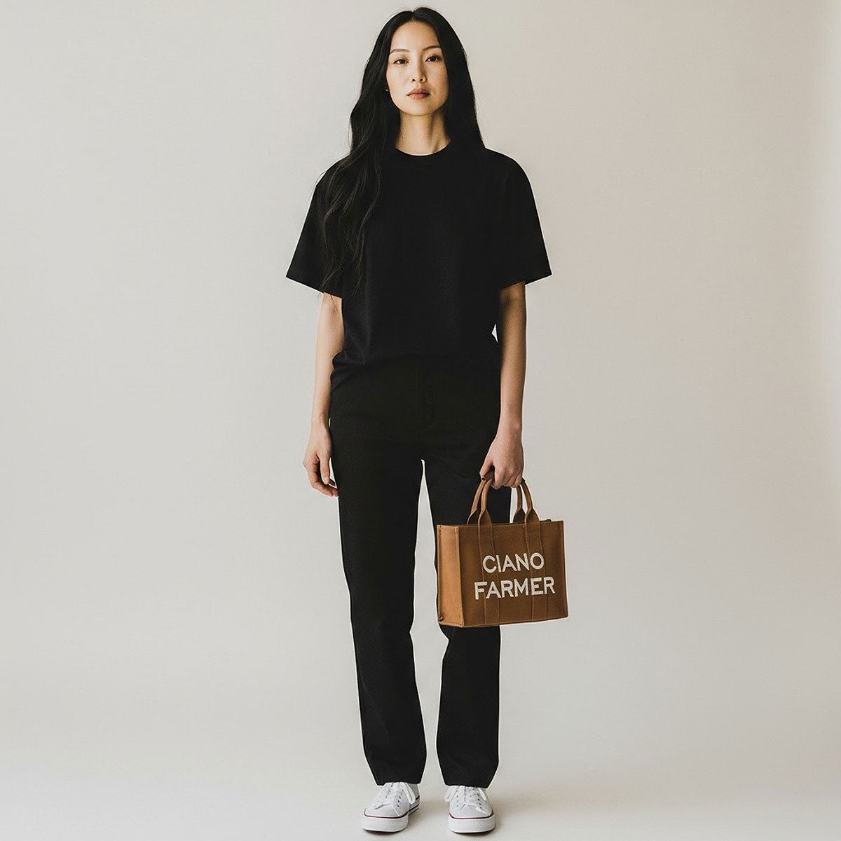 The Duck Canvas Small Tote Bag Ochre