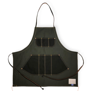 #133 12oz Olive MV Mills Duck Canvas Apron [ LIMITED QUANTITY ]