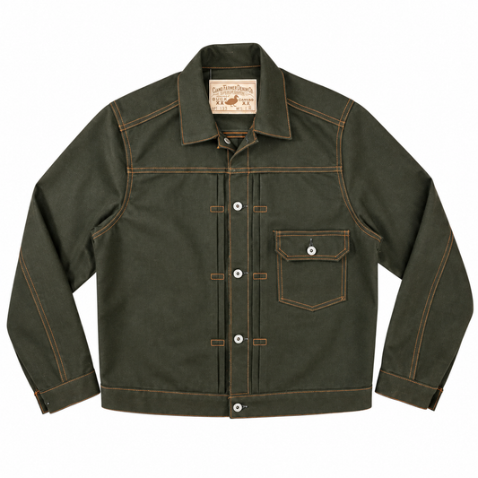 (OPSTK) #133 12oz Moss Green Duck Canvas 1936 Type I