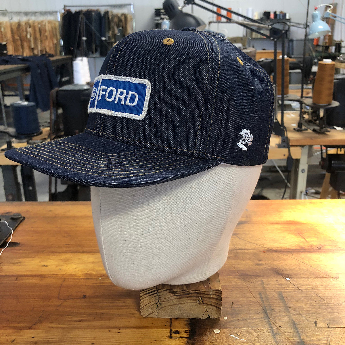 "PYC" Vintage HAT Patch 1960s "Ford®" Patch