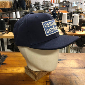 18oz Duck Canvas Navy Vintage HAT Patch 60s "Central of Georgia" Patch