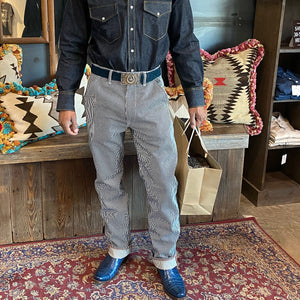 #HIC 10oz MV Mills Hickory Stripe Denim CHINO Version