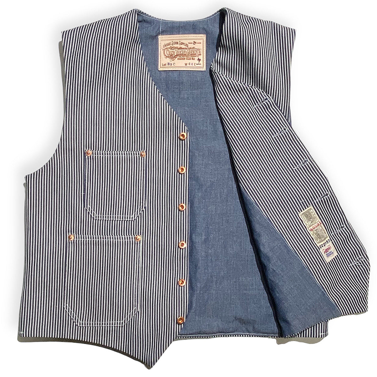 #HIC 10oz HICKORY STRIPE DENIM TYPE IH [ ICHIRO HACHIYA ]