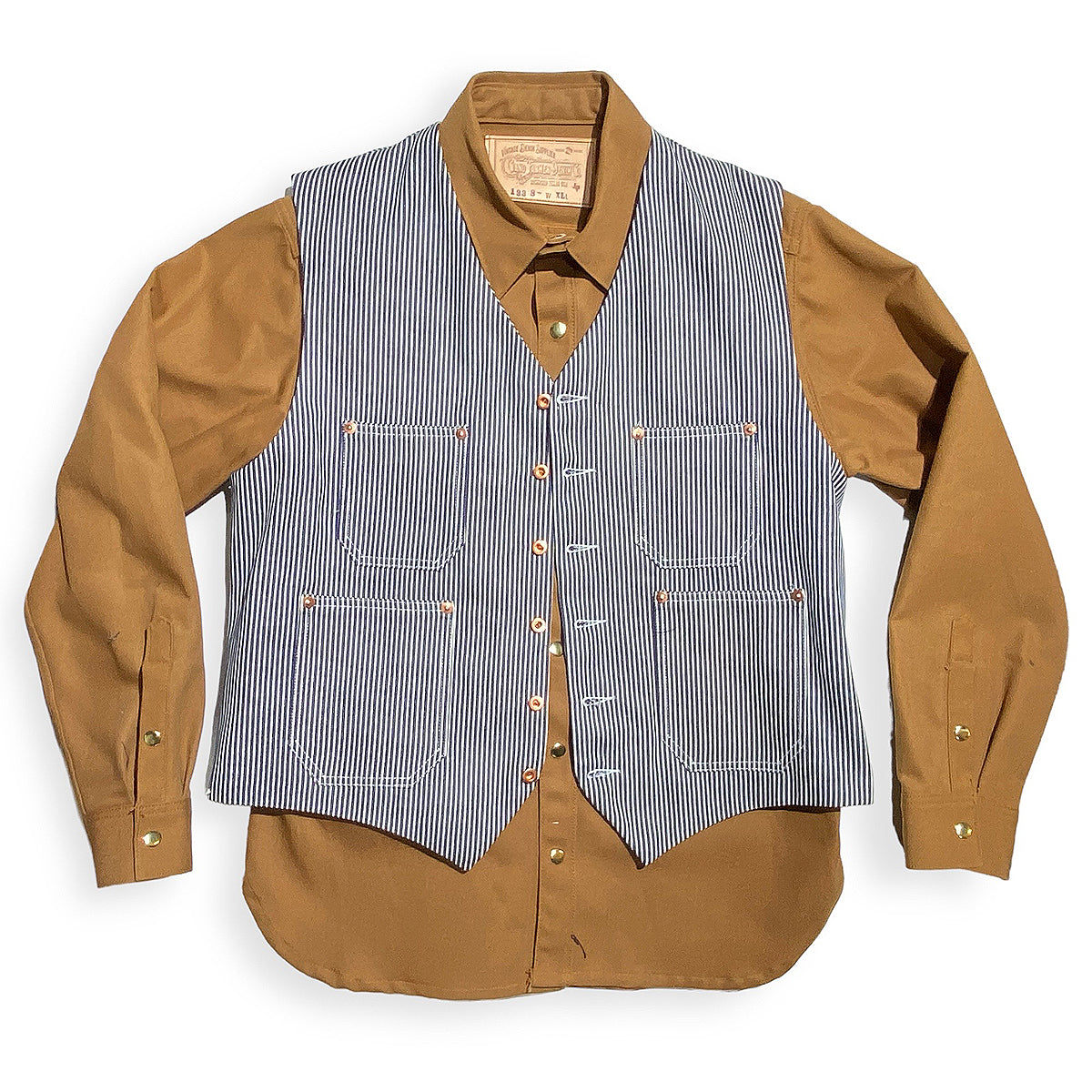 #HIC 10oz HICKORY STRIPE DENIM TYPE IH [ ICHIRO HACHIYA ]
