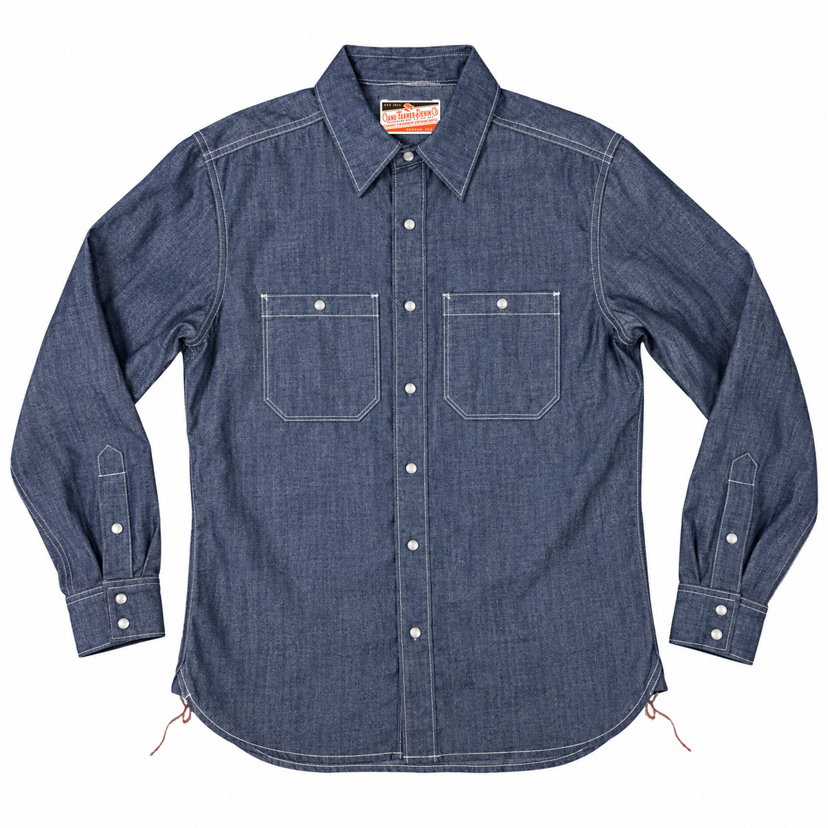 (OPSTK) 7oz Cone Mills Chambray Work Shirt
