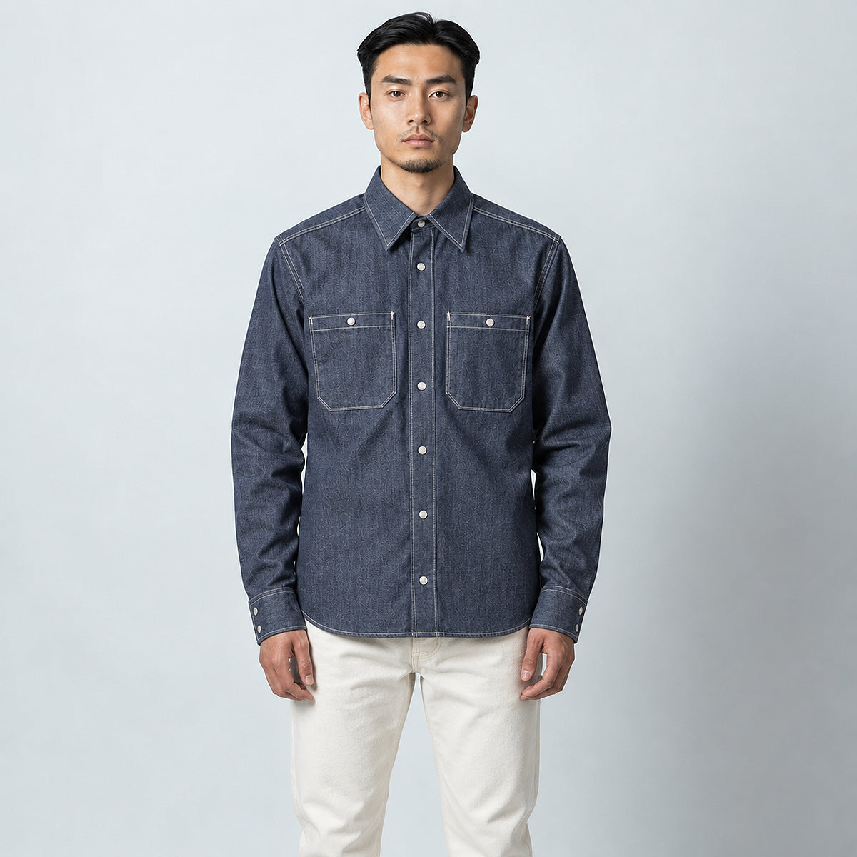 (OPSTK) 7oz Cone Mills Chambray Work Shirt