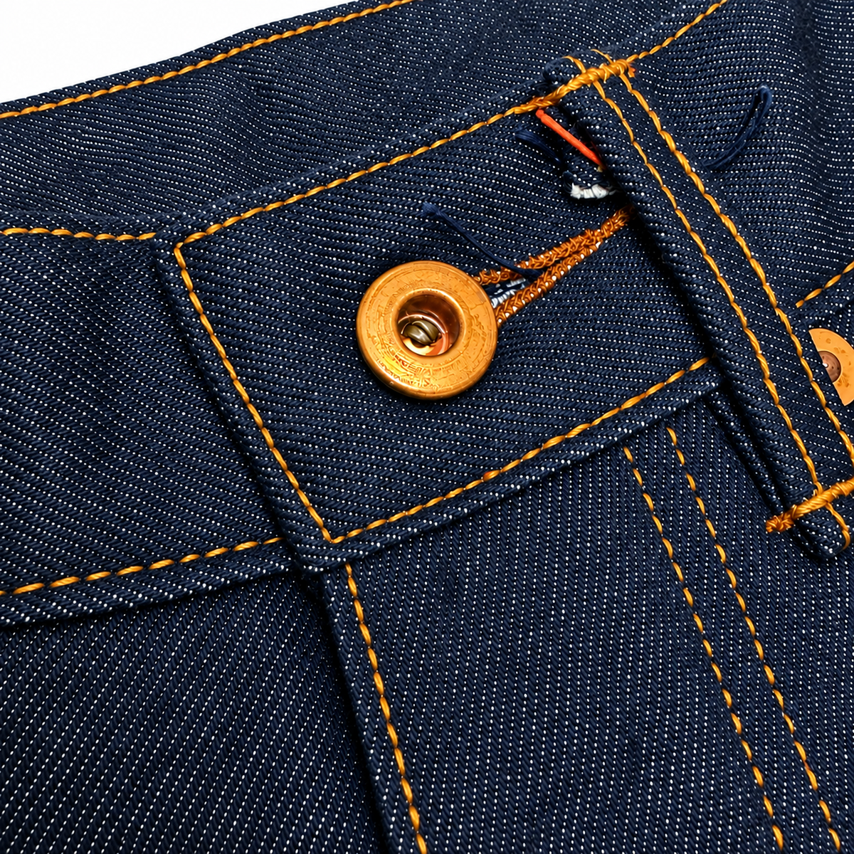 [OPSTK] #080 13.5z Selvedge Cone Mills Denim 5 Pocket Model "Miner Fit" 997