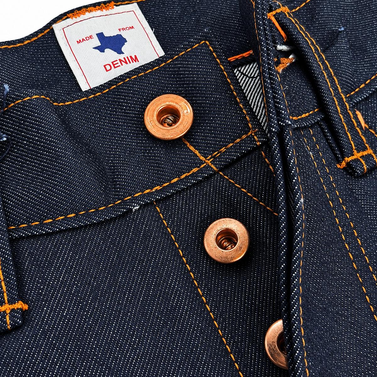 [OPSTK] #TEX 13.5oz Selvedge Texas Denim 5 Pocket Model "Slim Fit" 901