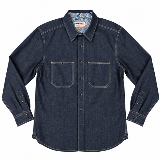 (OPSTK) #MVMCN 5oz Mount Vernon Mills Chambray Work Shirt