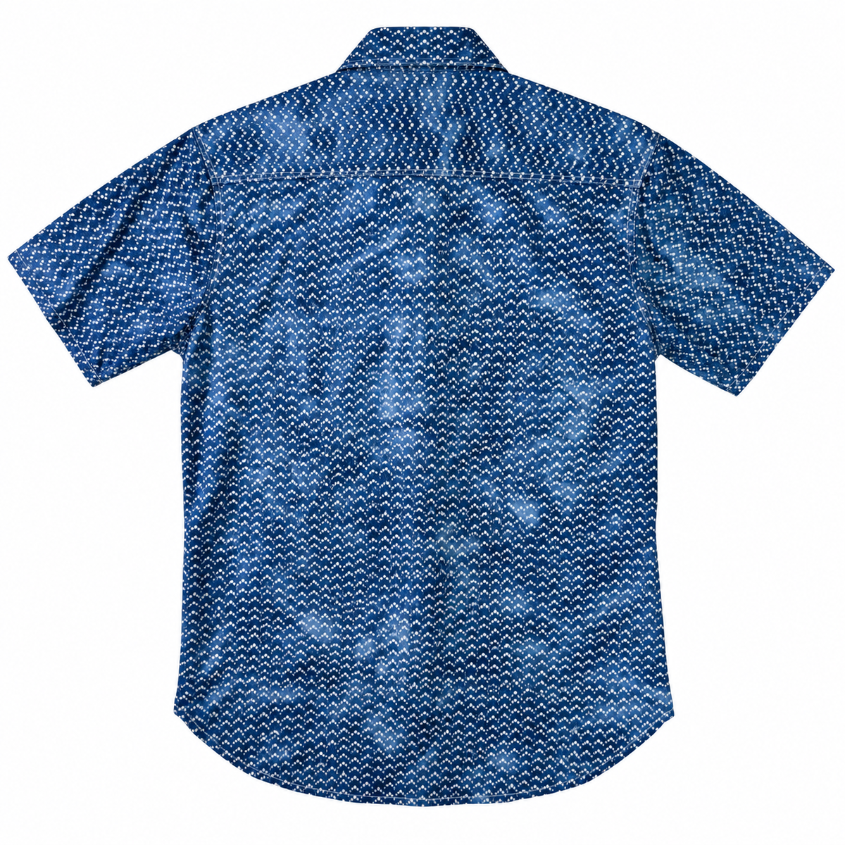 (OPSTK) #1333 6oz Japanese Speckled Indigo Saw Tooth Work Shirt