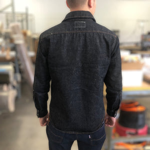 16oz Japanese INDIGO 'Secret Denim 0505" SELVAGE WORKSHIRT