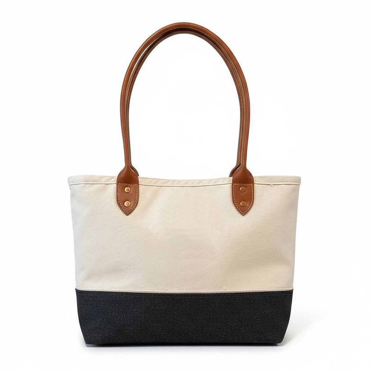 The Medium Farm Canvas/Denim Tote Bag