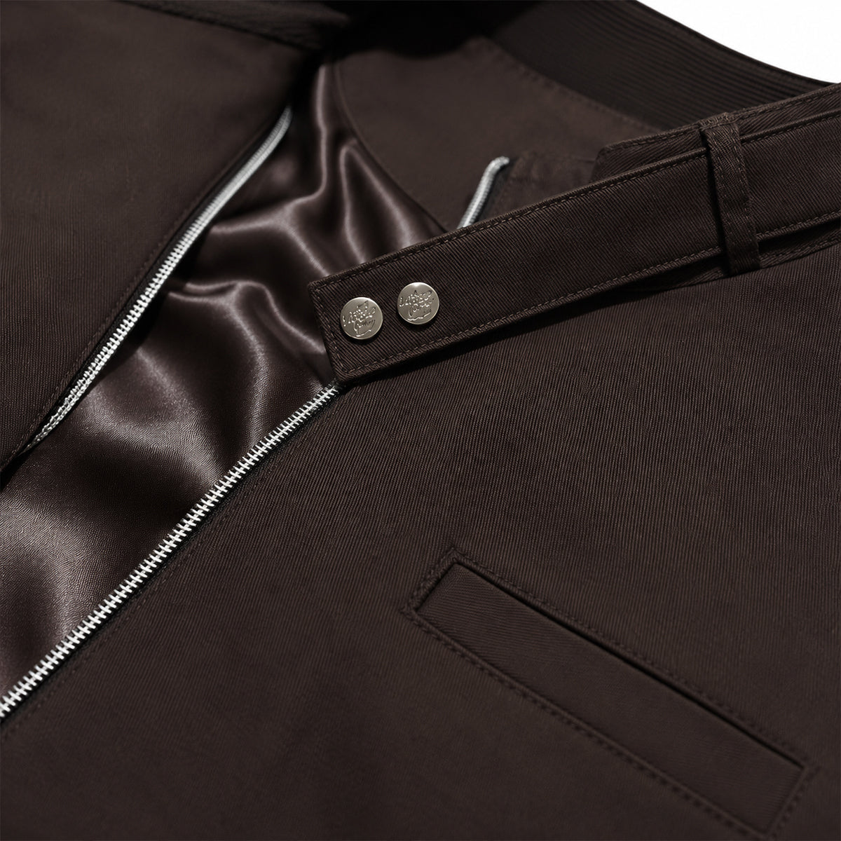 10oz Japanese Supima Cotton MO Jacket Brown [Slim Fit]