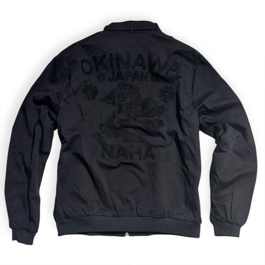 10oz Japanese Supima Cotton MO Jacket Black [Slim Fit]
