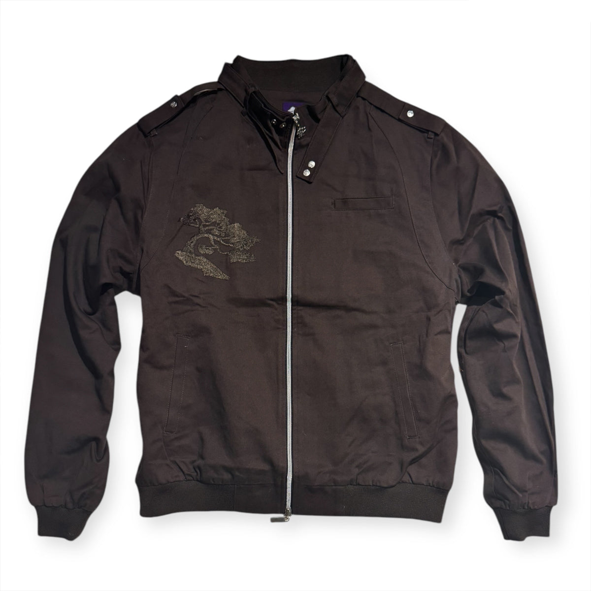10oz Japanese Supima Cotton MO Jacket Brown [Slim Fit]