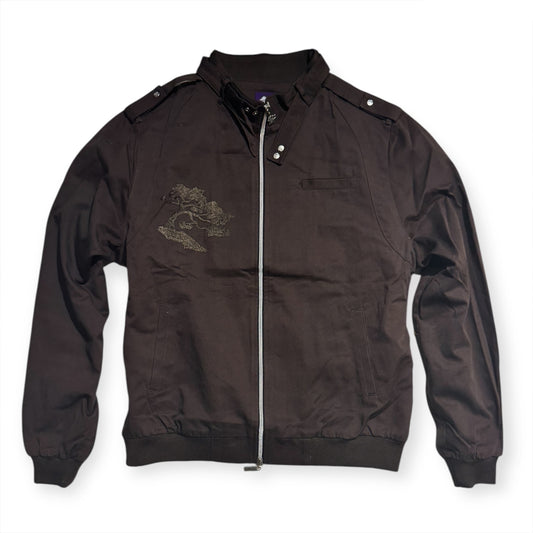 10oz Japanese Supima Cotton MO Jacket Brown [Slim Fit]
