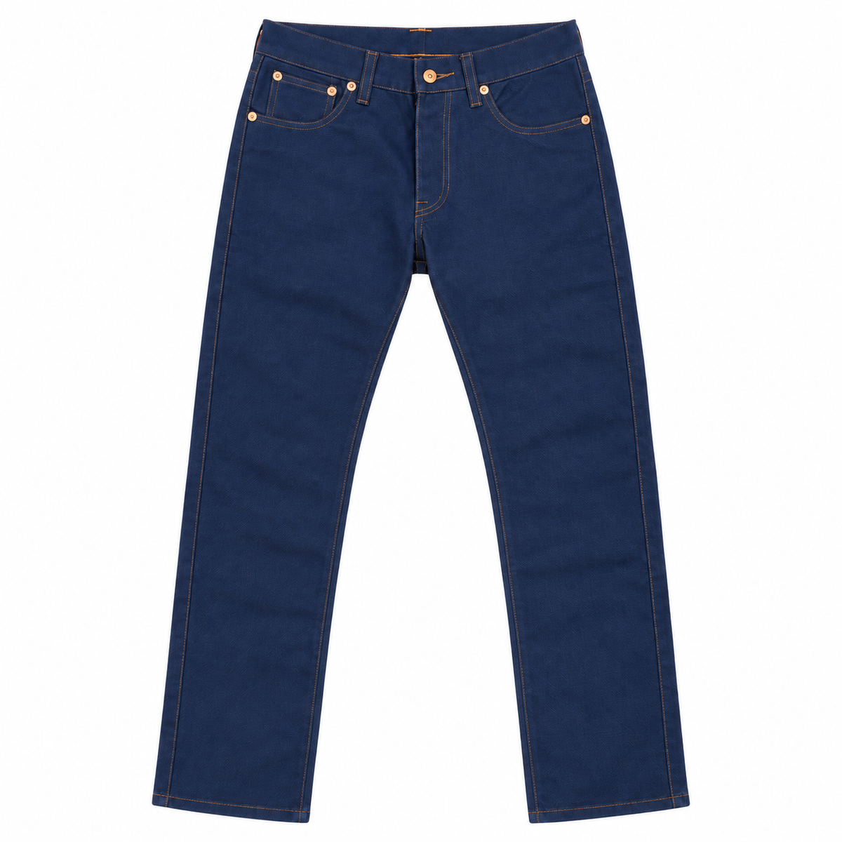 [OPSTK] #134SEL 18oz Duck Canvas Navy Vintage Selvedge 5 Pocket Model "Regular Fit" 905